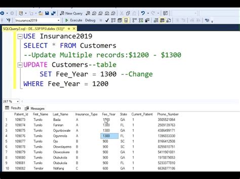 how to update multiple rows with different values in sql server