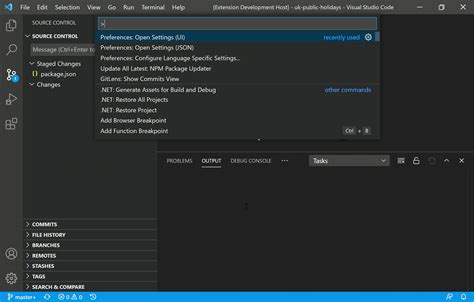how to update npm in visual studio code