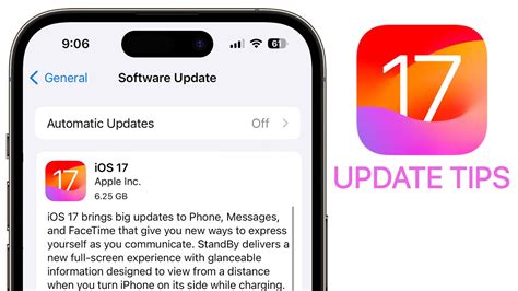 how to update operating system on iphone