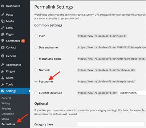 how to update permalinks in wordpress