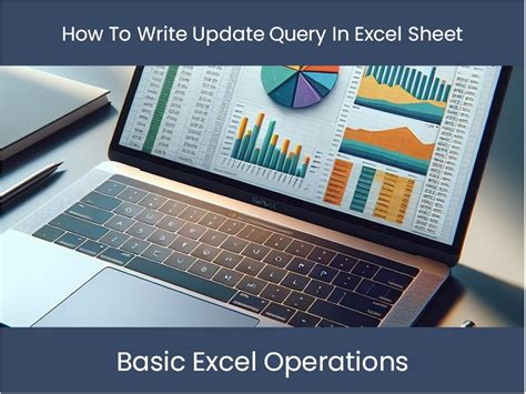 how to update query in excel