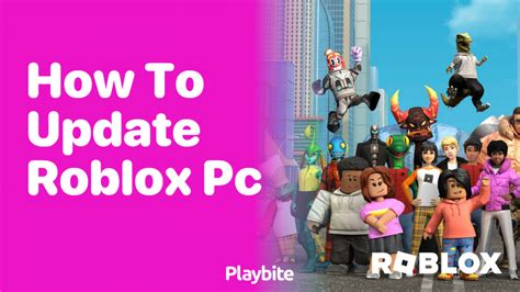 how to update roblox pc 2024