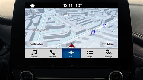 how to update sat nav on ford sync 3