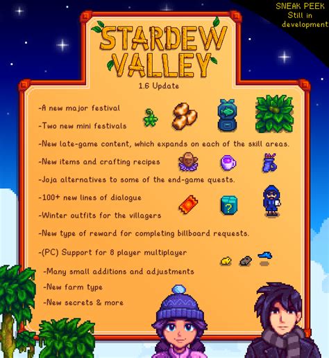 how to update stardew valley 1.6 on switch