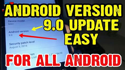 how to update to android 9.0