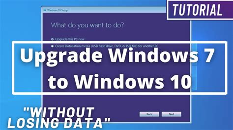 how to update to windows 10 without losing data