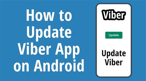 how to update viber on android