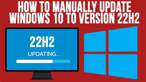 how to update windows 10 20h2 to 22h2 manually
