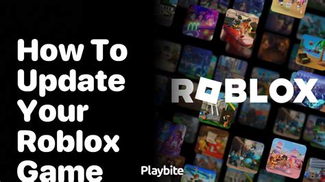 how to update your roblox game on mobile