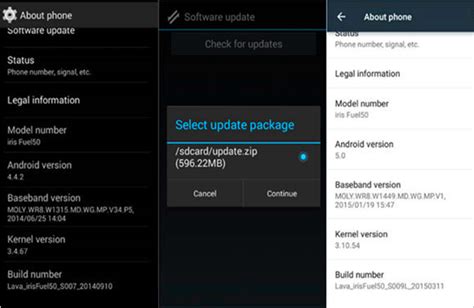 how to upgrade android version 8.1 to 10