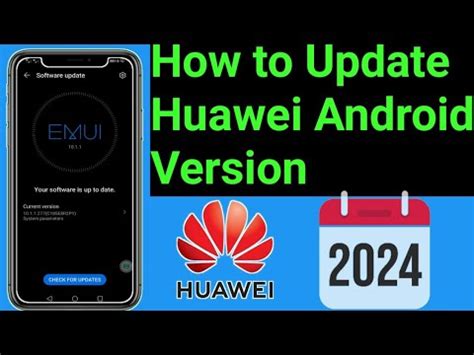 how to upgrade huawei android version 9 to 10