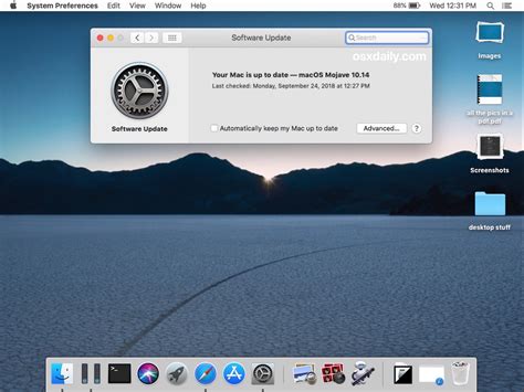 how to upgrade os version on mac