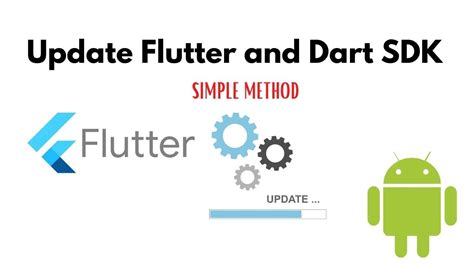 how to upgrade sdk version in flutter