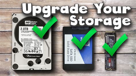 how to upgrade storage on pc