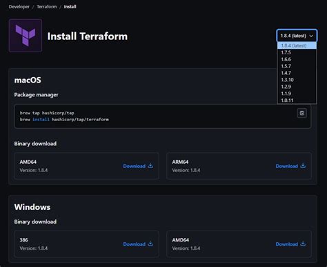 how to upgrade terraform to specific version