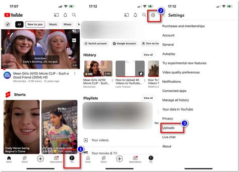 how to upload 4k to youtube from iphone