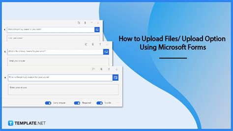 how to upload a file on microsoft forms