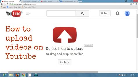 how to upload a video to youtube from your computer