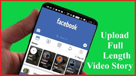 how to upload long video on fb page