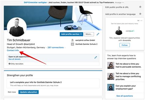 how to upload photo to linkedin from iphone