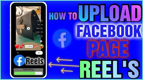 how to upload reels on facebook page