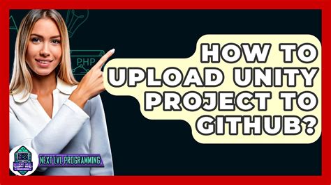 how to upload unity project to github