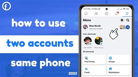 how to use 2 facebook accounts in one phone