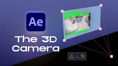how to use 3d camera in after effects