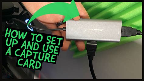 how to use a capture card for pc