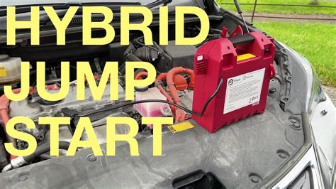how to use a hybrid to jump a car