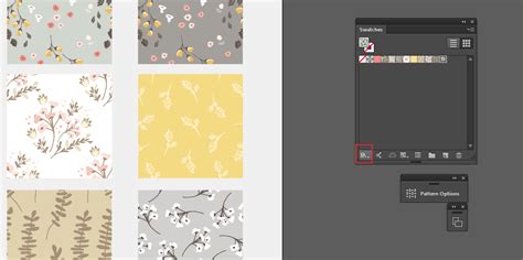 how to use a pattern swatch in illustrator