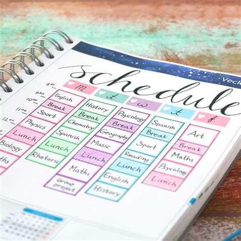 how to use a planner journal