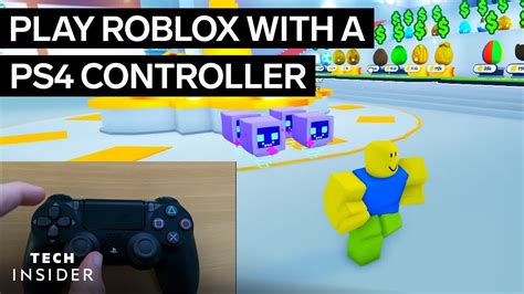 how to use a ps4 controller on roblox mobile