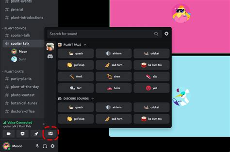 how to use a soundboard on discord
