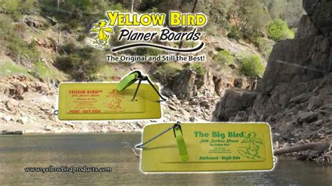 how to use a yellow bird planer board