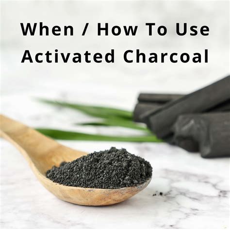 how to use activated charcoal to remove smells