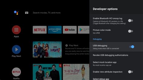 how to use adb android tv