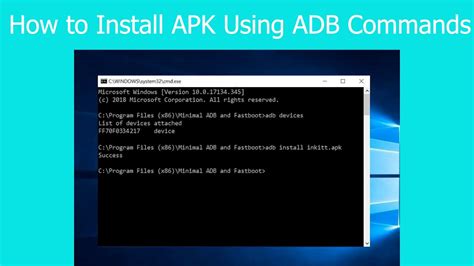 how to use adb commands