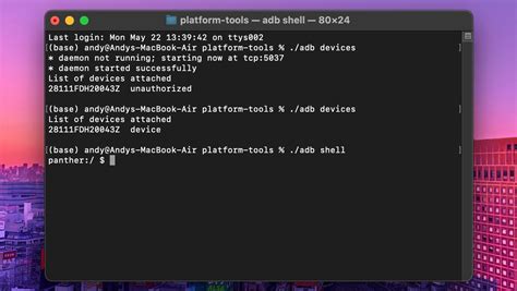 how to use adb shell android