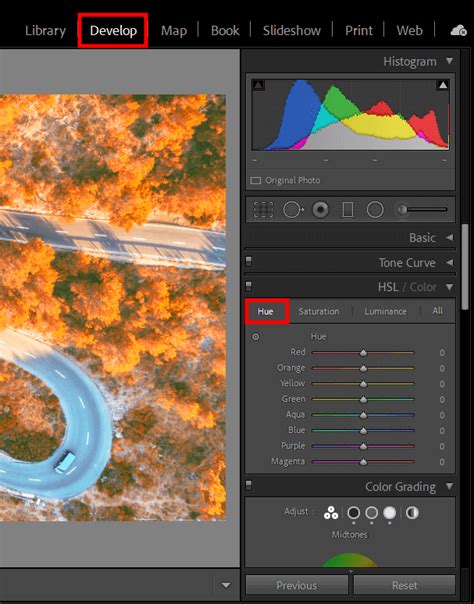 how to use adobe color in lightroom