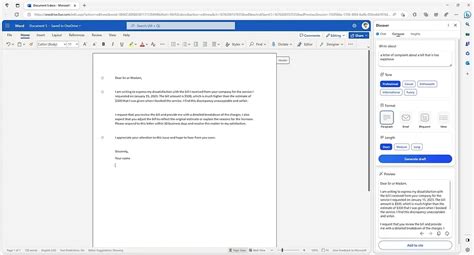 how to use ai in word document