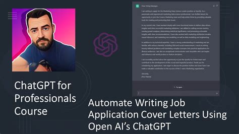 how to use ai to write job application
