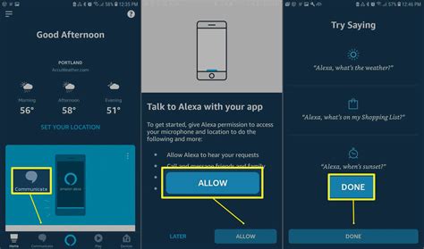 how to use alexa app on android phone