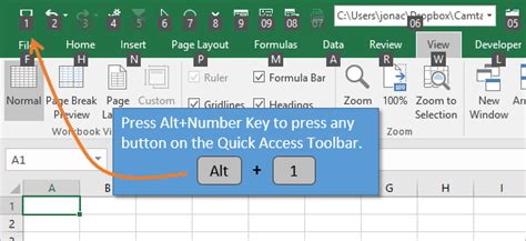 how to use alt in excel on mac