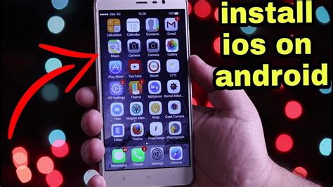 how to use android apps on iphone
