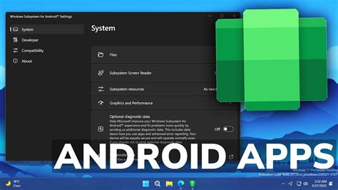 how to use android subsystem windows 11