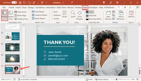 how to use appendix in ppt