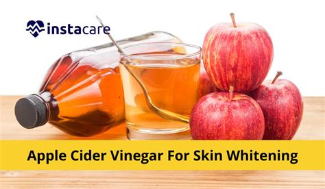 how to use apple cider vinegar for skin whitening overnight