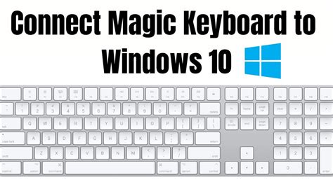 how to use apple keyboard on windows 10