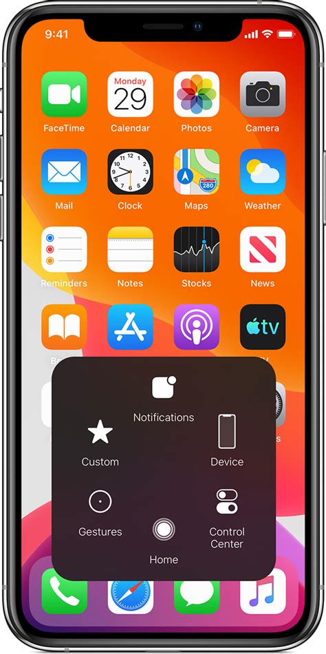 how to use assistive touch on iphone 11